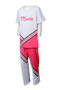 CH202 來樣定製男裝啦啦隊服 設計分體套裝啦啦隊服 啦啦隊服工廠 錦標賽